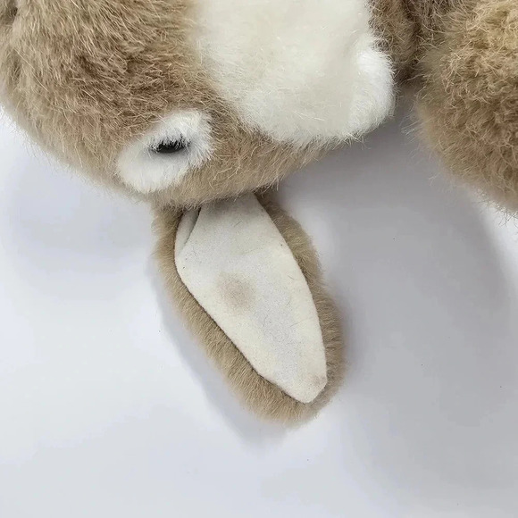 Vintage Dayton Hudson Rabbit Plush 1992 Brown Tan Stuffed Animal Yangjee - Picture 5 of 9